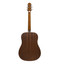 Crafter HD100-N dreadnought acoustic guitar back and sides mahogany view
