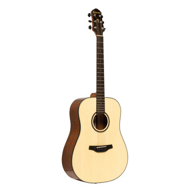 Crafter HD250-N dreadnought acoustic guitar front view natural finish