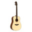 Crafter HD250-N dreadnought acoustic guitar front view natural finish