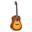 Crafter HD250-BRS dreadnought acoustic guitar brown sunburst hero view