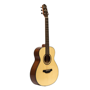 Crafter HM250-N 3/4 mini acoustic guitar natural finish front view