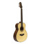 Crafter HM250-N mini acoustic guitar full body side angle view