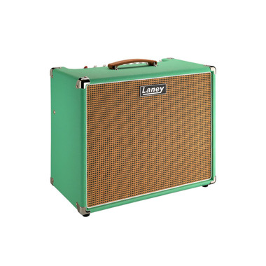 Laney LFSUPER60-112SG 1x12 combo amp in sea foam green front view
