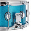Close-up of the Premier Genista Classic snare drum shell and steel hoop