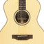 Close-up of the Crafter MIND T-ALPE N soundhole with herringbone inlay rosette