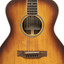Detail close-up of the Crafter MIND T-ALPE VTG slotted headstock and vintage look oval tuners