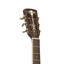 Detail close-up of the Crafter MIND T-ALPE VTG herringbone rosette and solid Alpine spruce top