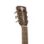 Herringbone rosette and solid mahogany top detail on the Crafter MIND T-MAHO NAT