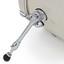 Premier Genista Classic drum kit in Ermine set up in a playing environment