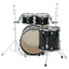 Premier Genista Classic PGB22-4SPSAF shell pack angled view showing rack toms floor tom and bass drum