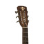 Crafter MINO BK WLN soundhole close-up showing walnut inlay rosette