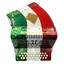 Rossetti 3112-GCF-RWG accordion bass side view with 12 bass buttons and hand strap
