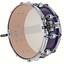 Close-up detail of the Premier Genista snare drum hardware and badge
