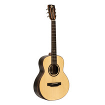 Crafter MINO MACASS acoustic-electric guitar full front view with solid Engelmann spruce top