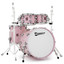 Premier Genista Maple 22 inch four-piece shell pack in pink sparkle lacquer front view