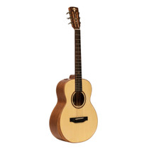 Crafter MINO MAHO acoustic-electric guitar front view with solid Engelmann spruce top