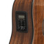 Musician playing the Crafter ABLE D635CE N cutaway acoustic-electric guitar
