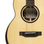 Close-up of the Crafter MINO ROSE koa rosette inlay on the Engelmann spruce top