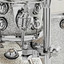 Detail of the low-profile ISO tom mounting system on the Premier Genista Maple