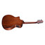 Manufacturer close-up of the Crafter ABLE G600CE N rosewood bridge and compensated saddle