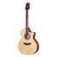 Crafter ML G-MAHO CE grand auditorium acoustic-electric guitar full front view in natural finish