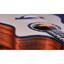 Crafter ML G-MAHO CE close-up detail of rosewood binding and fingerboard inlay