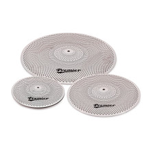 Premier PLVC-3PC low volume cymbal pack with hi-hats crash and ride