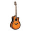 Crafter NOBLE VTG small jumbo acoustic-electric guitar in vintage sunburst front view