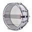 Premier Artist snare drum alternate full view highlighting chrome hardware