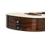 Crafter ABLE T600CE N guitar pictured alongside its included items