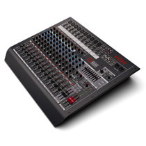 HH Audio Q16FX 16-channel analogue mixing console top panel hero view