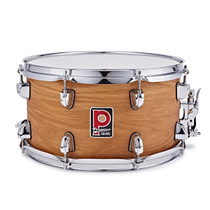 Premier Artist PAB1307SAAS birch snare drum in Antique Ash finish front view