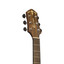 Detail of the Crafter ABLE T635CE rosewood bridge and compensated saddle