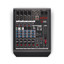HH Audio Q8FX mixing console pictured whole from another perspective