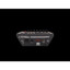 Rear panel of the HH Audio Q8FX showing outputs and power socket