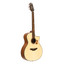 Crafter AL G-MAHO CE acoustic-electric guitar full front view in natural finish