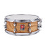 Premier Artist 14 x 5.5 birch snare drum in Antique Ash finish seen from the front