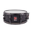 Premier Artist 14 inch birch snare drum in Stealth Black hero front view