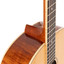 Stagg SA45 O-FM headstock detail with vintage-type chrome machine heads