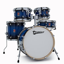 Premier PAB20-5SPINB Artist Series five-piece birch shell pack drum kit in Indigo Burst