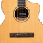 Stagg SA45 OCE-FM soundhole detail with maple rosette and soundhole-mounted microphone