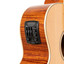 Stagg SA45 OCE-FM headstock with vintage-type chrome machine heads