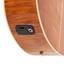 Preamp panel with mix bass and treble controls and built-in tuner on the Stagg SA45 OCE-FM