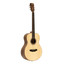 Crafter BIG MINO BK WLN acoustic-electric guitar full front view with slotted headstock