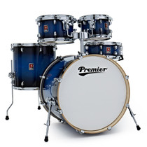 Premier Artist Series PAB22-5SP1INB five-piece birch shell pack in Indigo Burst finish