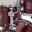 Detail of the Premier Artist Heritage tom bracket with integral memory lock