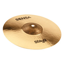 Stagg SEN-SM10E Sensa Exo 10 inch splash cymbal seen from above showing the bell and lathed surface