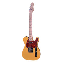 Crafter CREMA T MP BS solid body T-style electric guitar in Butterscotch finish front view