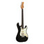 Crafter SEOUL SVVSR CB solid body electric guitar in Cosmic black full front hero view