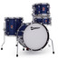 Premier Artist Heritage four-piece birch shell pack in Blue Pearl full kit hero view